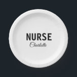 Ich bin Krankenschwester medizinischen Fachmann Fü Pappteller<br><div class="desc">Professionelle Vorlagen für Ihren Beruf</div>