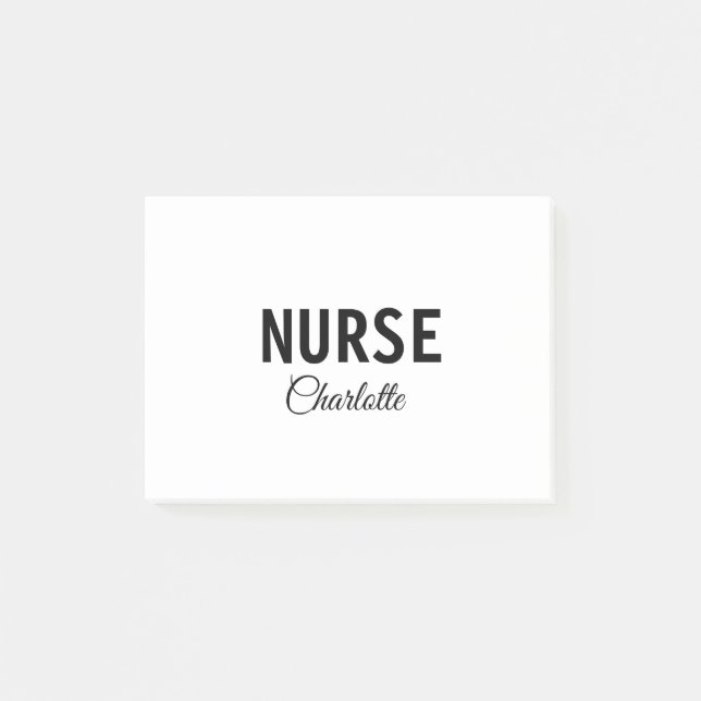 Ich bin Krankenschwester medizinischen Fachmann Fü Post-it Klebezettel (Vorderseite)