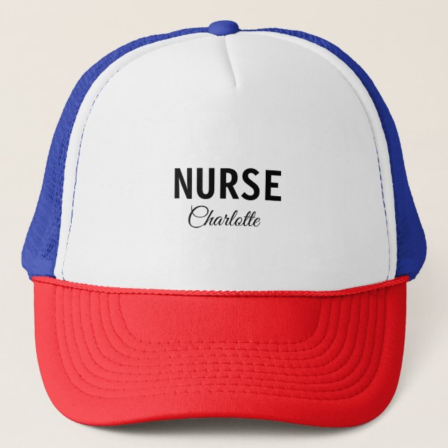 Ich bin Krankenschwester medizinischen Fachmann Fü Truckerkappe (Vorderseite)