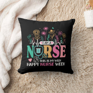 Ich bin Krankenschwester und das ist meine Woche g Kissen