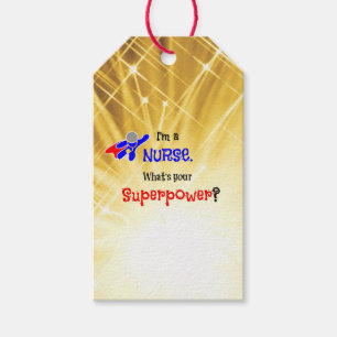 Ich bin Krankenschwester. Was ist deine Supermacht Geschenkanhänger