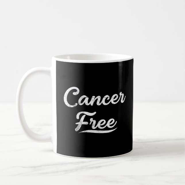 Ich bin krebsfrei kaffeetasse (Links)