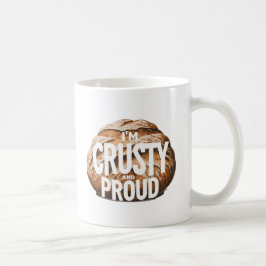 Ich bin krustig und stolz, ich backe Brot Kaffeetasse