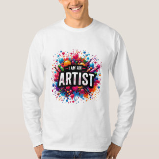Ich bin Künstlerin | Maler | ZEICHNEND | Kunstlehr T-Shirt