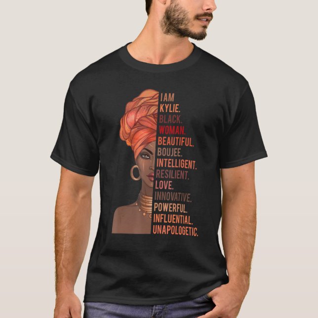Ich bin Kylie Black Frauen Geschichte Monat 2020 P T-Shirt (Vorderseite)