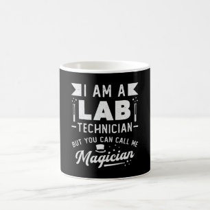 Ich bin Labrador Technician Science Laboratory Tec Kaffeetasse