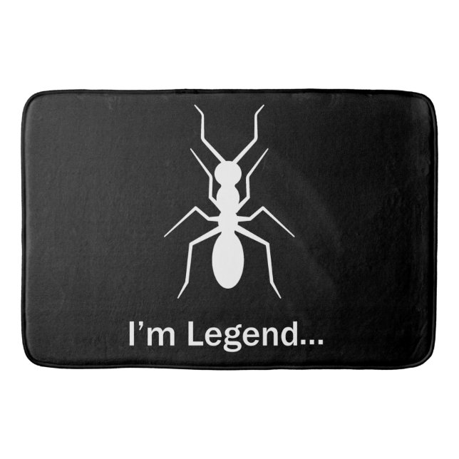 Ich bin Legende Badematte (Vorderseite)