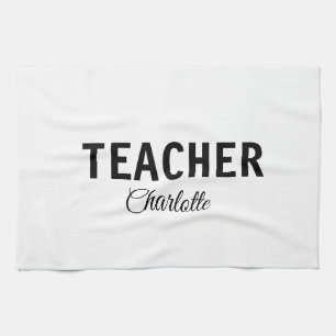 Ich bin Lehrer Schule College fügen Sie Ihren Name Geschirrtuch