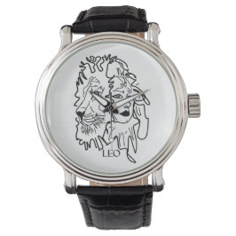 Ich bin LEO Armbanduhr