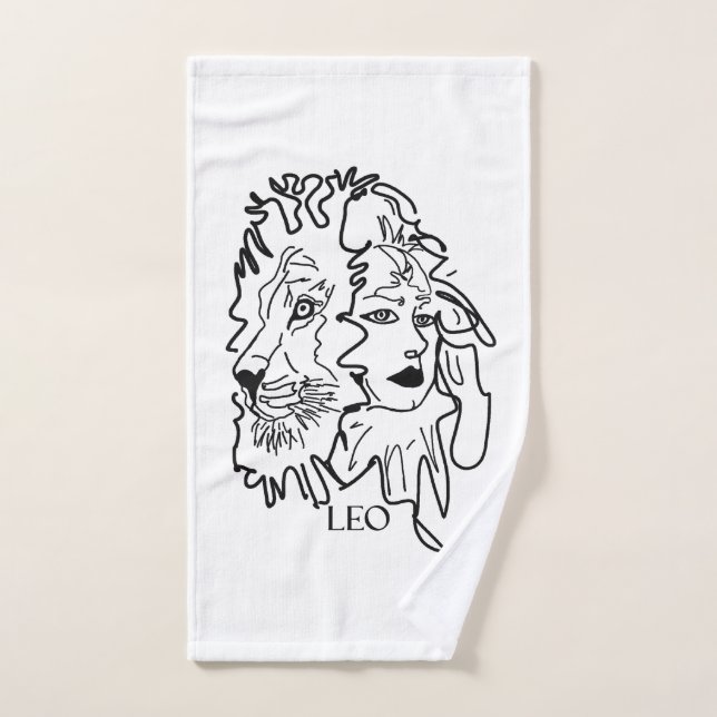 Ich bin LEO Handtuch (Handtuch)