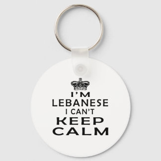 Ich bin Libanese, ich kann keine Ruhe behalten hab Schlüsselanhänger