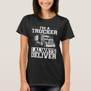 Ich bin LKW-LKW-LKW-Fahrer-Puffer T-Shirt
