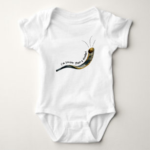 Ich bin Louder als Shofar Rosh Hashanah Baby Strampler