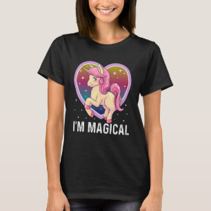 Ich bin Magical Unicorn Niedliche Einhornkostüm Un T-Shirt