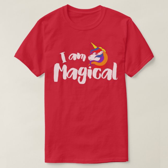 Ich bin magisch T-Shirt (Design vorne)