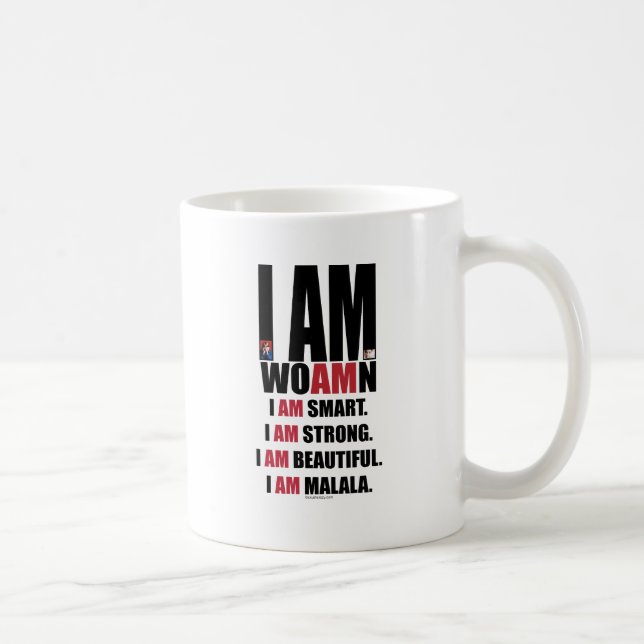 ICH BIN MALALA KAFFEETASSE (Rechts)