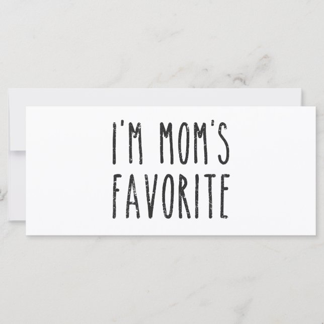 Ich bin Mama Lieblingsjunge (Vorderseite)