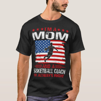 Ich bin MAMA und Basketballtrainer T-Shirt