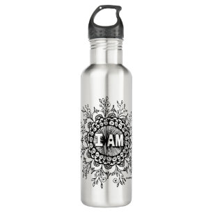 ICH BIN Mandala-Edelstahl-Wasser-Flasche Edelstahlflasche