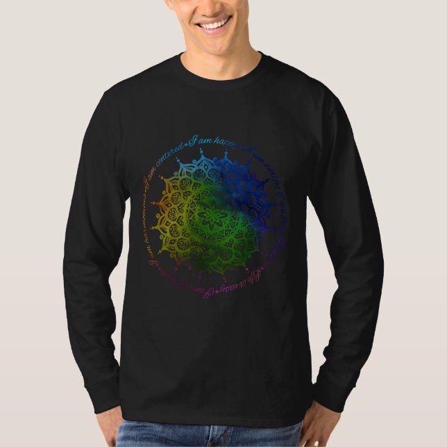 Ich bin Mandala T-Shirt (Vorderseite)