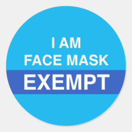 Ich bin Maske ohne Sticker