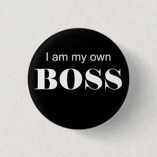 Ich bin mein eigener Boss! Button