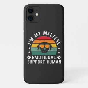 Ich bin mein Malteser Hund, der emotionale Unterst Case-Mate iPhone Hülle
