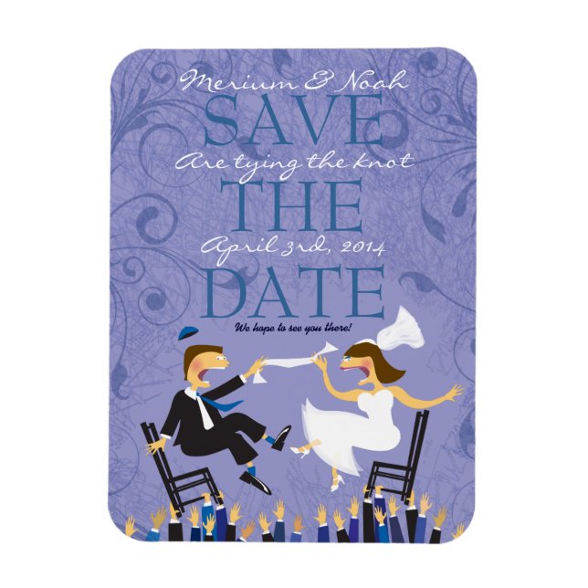ICH BIN MEIN UNOVED Wedding Save the Date Magnet (Vertikal)