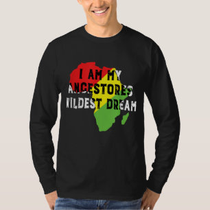 Ich bin meine Vorfahren Wildest Dream Women Black T-Shirt