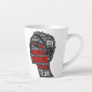 Ich bin meine Vorfahren Wildest Träume Milchtasse