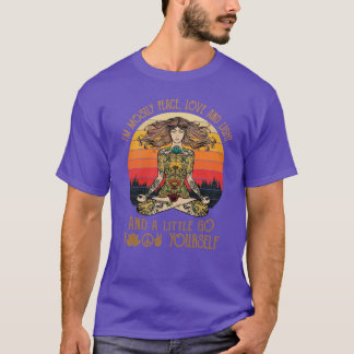 Ich bin meistens Frieden Liebe Und Licht Und Ein W T-Shirt