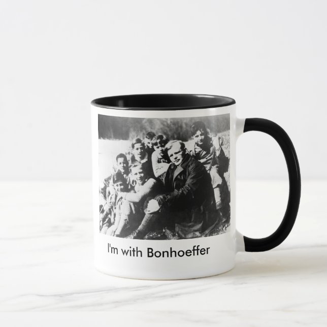 Ich bin mit Bonhoeffer Tasse (Rechts)