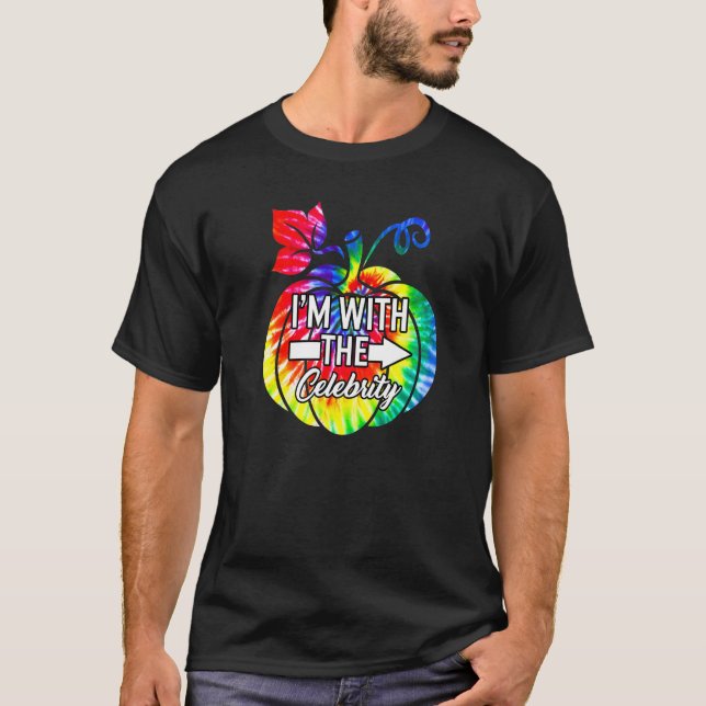 Ich bin mit Celebrity Couple Matching Halloween Co T-Shirt (Vorderseite)