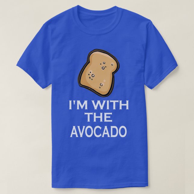Ich bin mit dem Avocado 44 T-Shirt (Design vorne)