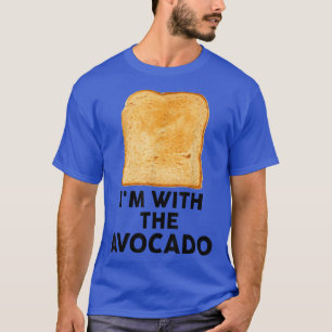 Ich bin mit dem Avocado Toast Kids Baby Adult Kost T-Shirt