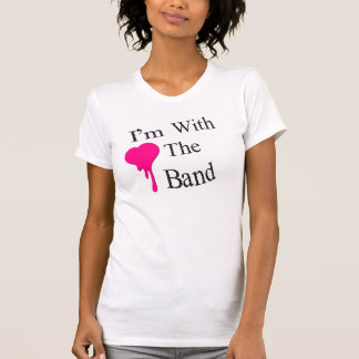 Ich bin mit dem Band T-Shirt