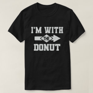 Ich bin mit dem Donut-Funny-Halloween-Kostüm T-Shirt