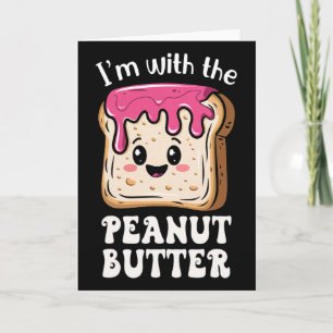 Ich bin mit dem Erdnussbutter-und-Jelly-Paar Match Karte