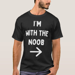 Ich bin mit dem Noob Matching Gamer Easy Halloween T-Shirt