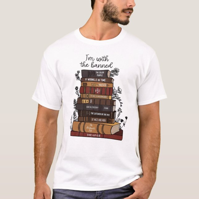 Ich bin mit dem verbotenen Shirt, dem verborgenen  T-Shirt (Vorderseite)