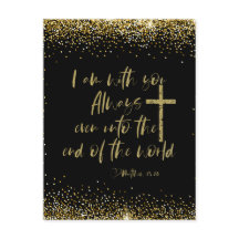 Ich bin mit dir immer Bibelverse