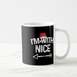 Ich bin mit einem hübschen, sich passenden Weihnac Kaffeetasse