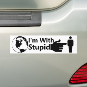 Ich bin mit einem Idioten zusammen   Rettet die Er Autoaufkleber