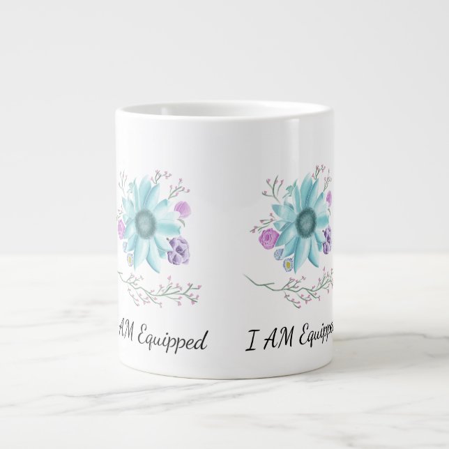 Ich bin mit einer speziellen Tasse ausgestattet (Vorderseite)