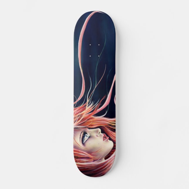 Ich bin mit Ihnen, wenn Sie Ihren Atem verlieren Skateboard (Vorderseite)
