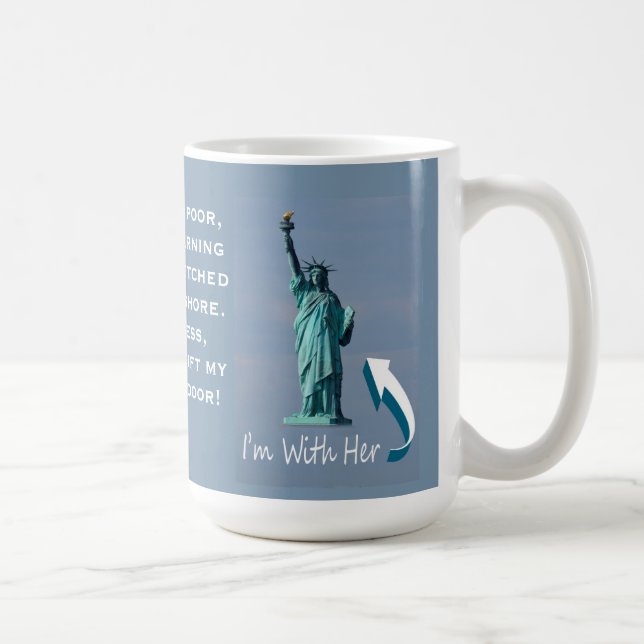 Ich bin mit ihr! kaffeetasse (Rechts)