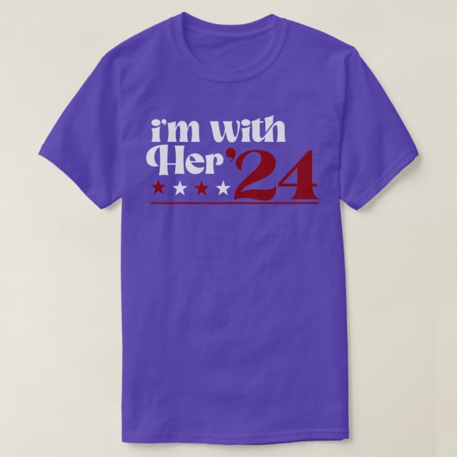 Ich bin mit ihrem 24 TShirt (Design vorne)