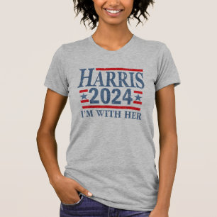 Ich bin mit ihrer Kamala-Abstimmung für den Präsid T-Shirt