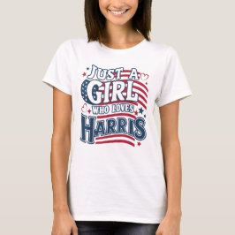 Ich bin mit ihrer Kamala-Wahl Präsident Kamala-Har T-Shirt