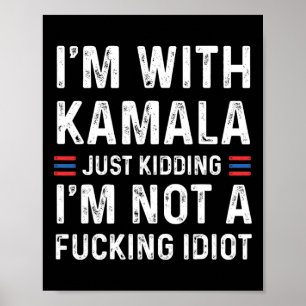 Ich bin mit Kamala, der mich einfach knuddelt, ich Poster